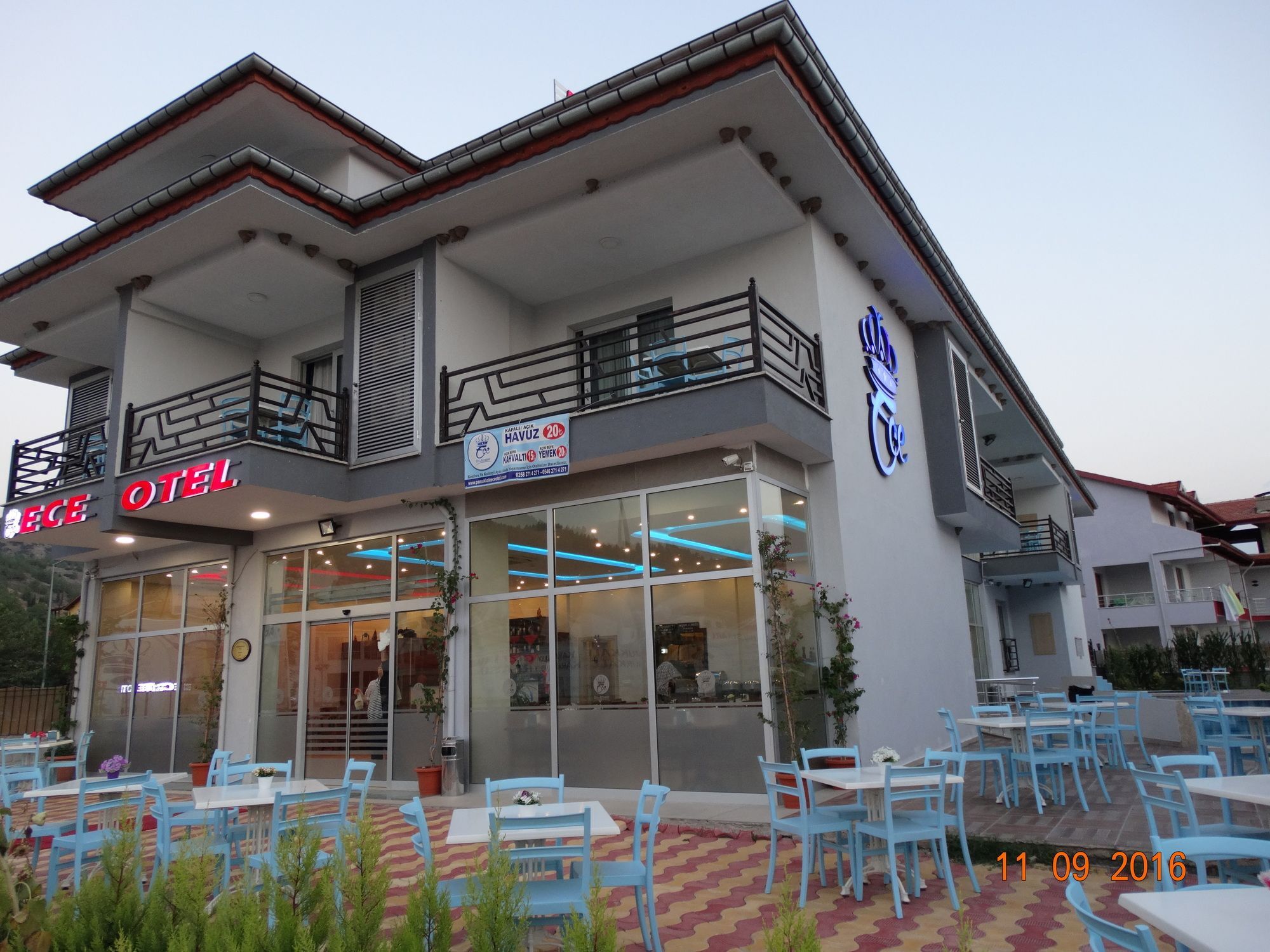 Pamukkale Termal Ece Otel Esterno foto